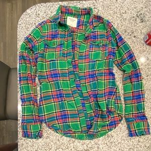 Abercrombie and Fitch flannel shirt